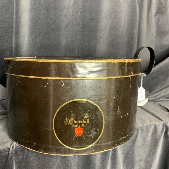 Vintage Stetson Straw Fedora Brown Hat 1950s 1960s Sz Original Box - Picture 13 of 13